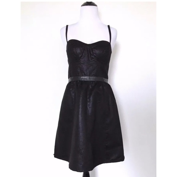 American Eagle Outfitters Dresses & Skirts - American Eagle Black Corset Sleeveless Mini Dress